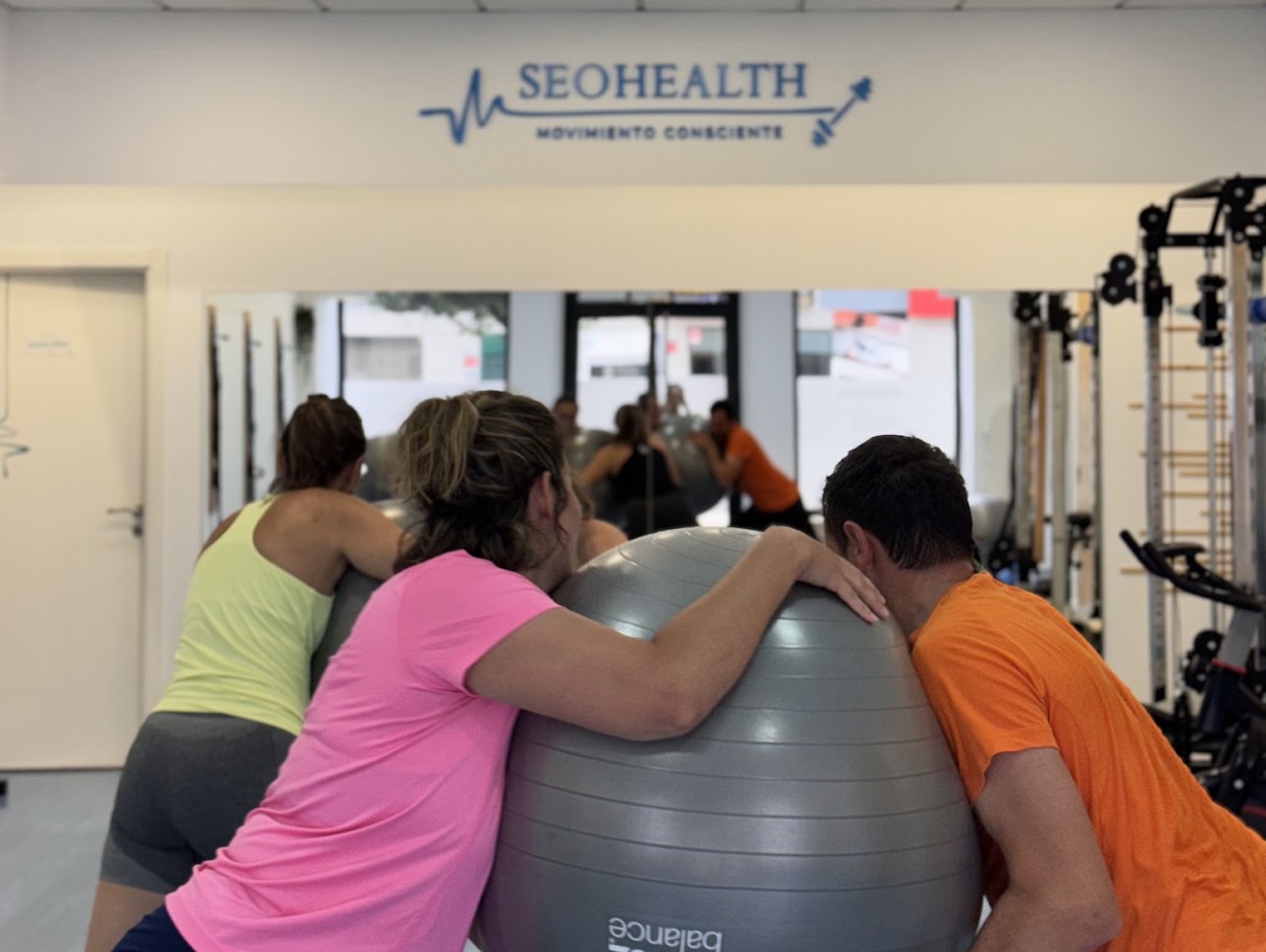 Sesión de entrenamiento en SEOHEALTH